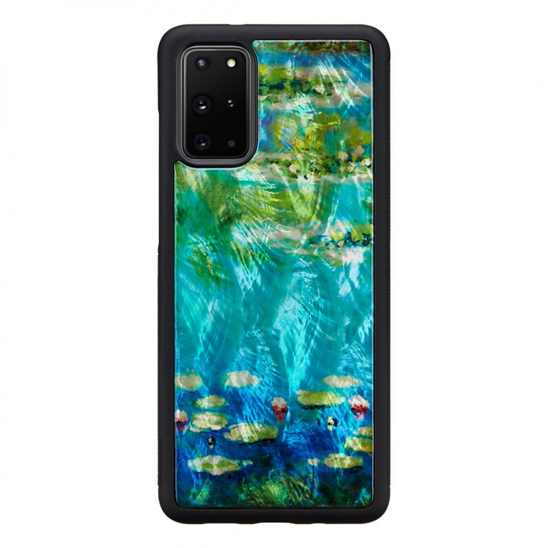 iKins case for Samsung Galaxy S20+ water lilies black