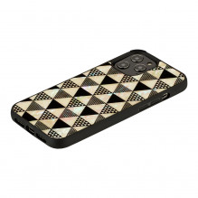 iKins case for Apple iPhone 12 / 12 Pro pyramid black