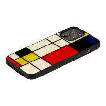 iKins dėklas Apple iPhone 12 Pro Max mondrian juodas