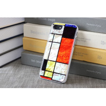 iKins dėklas Apple iPhone 8/7 mondrian baltas