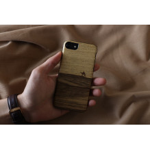 MAN&amp;WOOD case for iPhone 7 / 8 terra black