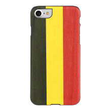 MAN&amp;WOOD dėklas iPhone 7/8 reggae juodas