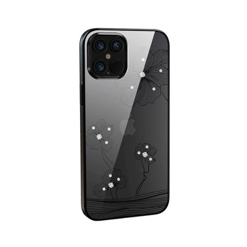 Devia Crystal Flora case iPhone 12 mini black