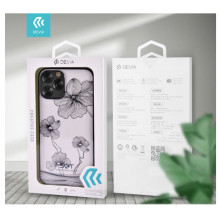 Devia Crystal Flora dėklas iPhone 12 mini juodas