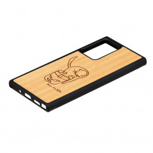 MAN&amp;WOOD case for Galaxy Note 20 Ultra cat with fish