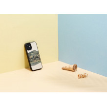 MAN&amp;WOOD dėklas iPhone 12 mini baltam jaučiui