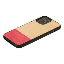MAN&amp;WOOD case for iPhone 12 / 12 Pro miss match black