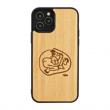 MAN&amp;WOOD case for iPhone 12 / 12 Pro child with fish