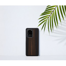 MAN&amp;WOOD case for Galaxy S20 Ultra ebony black