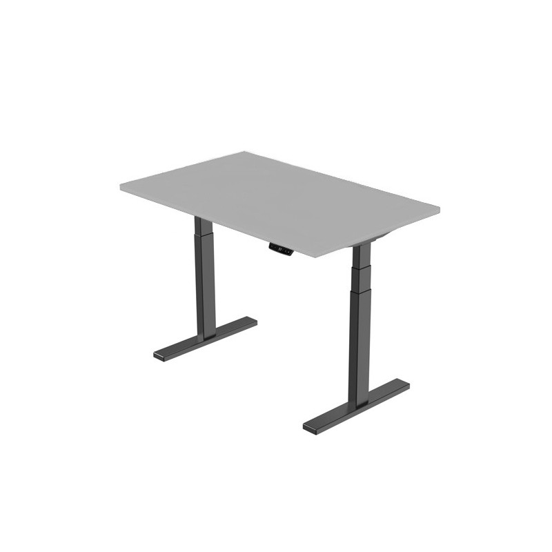 Profesionalus reguliuojamo aukščio stalas, 139cm x 68cm, pilkas