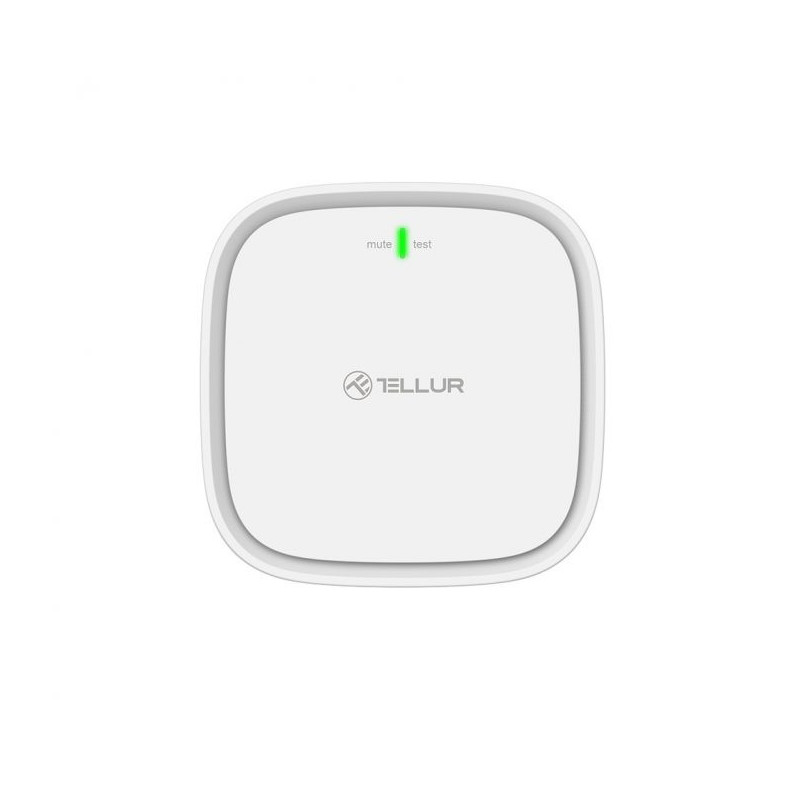 Tellur Smart WiFi dujų jutiklis DC12V 1A baltas