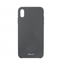 Tellur Cover Liquide Silicone for iPhone XS MAX black