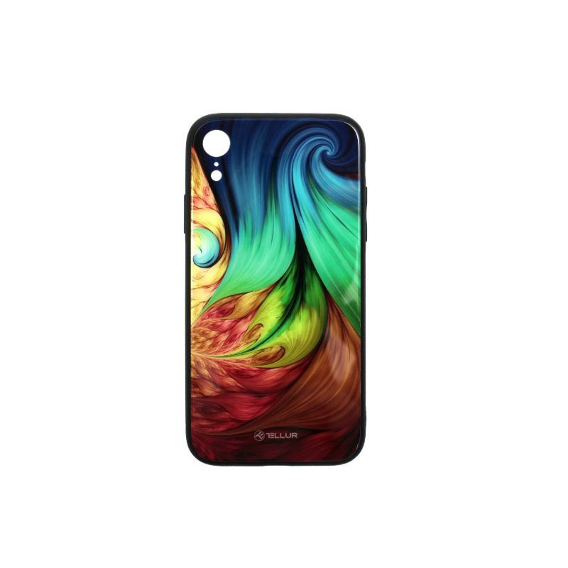 Tellur Cover Glass print for iPhone XR mesmeric