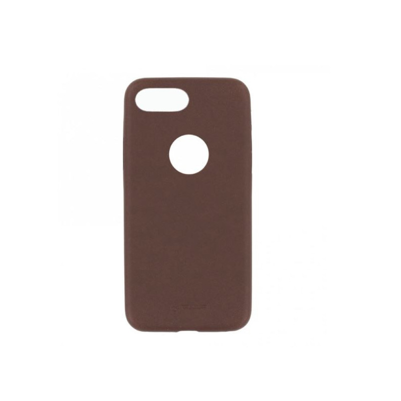 Tellur Cover Slim Synthetic Leather for iPhone 8 Plus brown