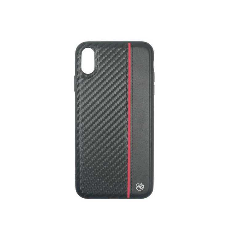 Tellur Cover Carbon for iPhone XS MAX black