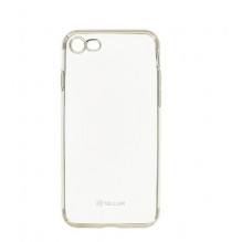 Tellur Cover Silicone Electroplated for iPhone 8 silver