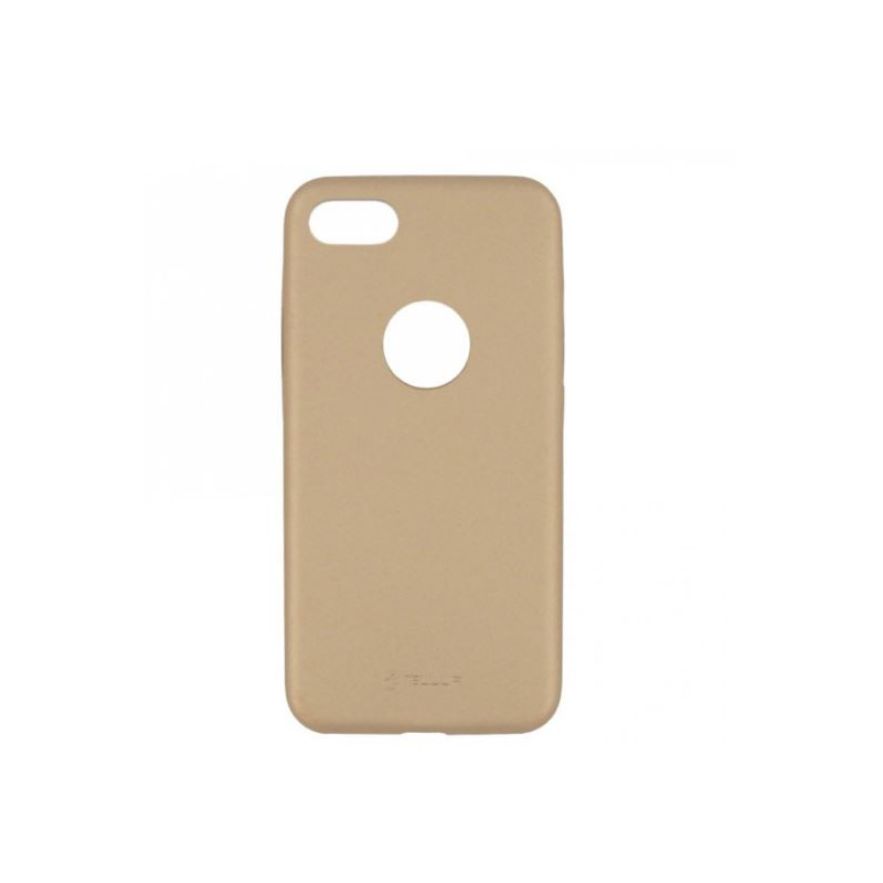 Tellur Cover Slim Synthetic Leather for iPhone 8 gold