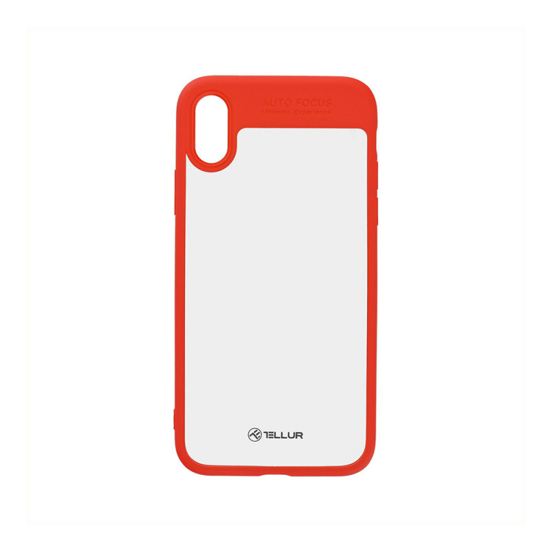 Tellur Cover Hybrid Matt Bumper for iPhone X / XS red