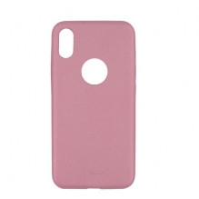 Tellur Cover Slim Synthetic Leather for iPhone X / XS pink