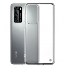 „Tellur Cover Basic Silicone“, skirtas Huawei P40, skaidrus