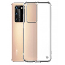 „Tellur Cover Basic Silicone“, skirtas Huawei P40 Pro skaidrus