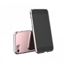 „Tellur Cover Premium Mirror Shield“, skirtas „iPhone 7“, rožinis