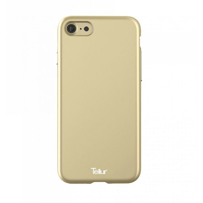 Tellur Cover Premium Soft Solid Fusion for iPhone 7 gold