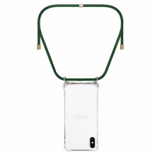 Lookabe karoliai iPhone X / Xs aukso žalia loo013