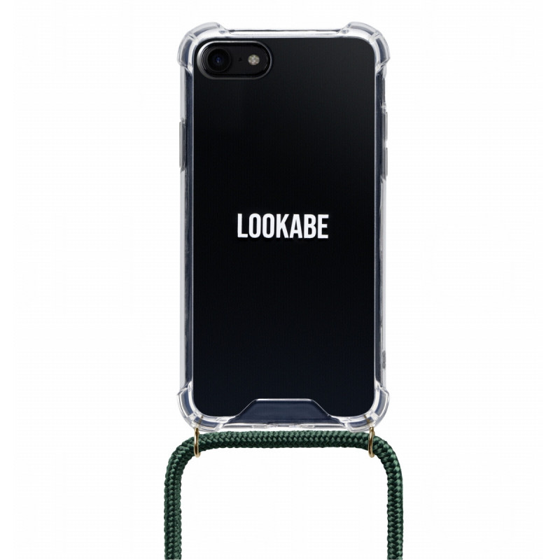 „Lookabe“ karoliai „iPhone 7“ iš 8 aukso žalios spalvos loo011