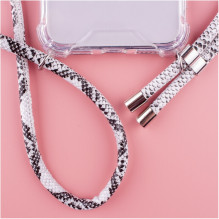 Lookabe Necklace Snake Edition iPhone 7 / 8 silver snake loo016