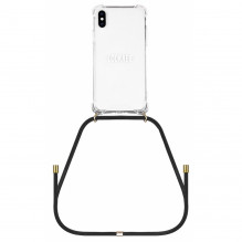 Lookabe Necklace iPhone X / Xs gold black loo003