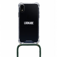 Lookabe karoliai iPhone Xr aukso žalia loo014