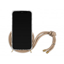 „Lookabe“ karoliai „iPhone Xs Max“ auksiniai nude loo010