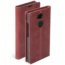 Krusell Sunne 2 Card Foliowallet Sony Xperia L2 vintage raudona