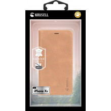 Krusell Sunne 4 Card FolioWallet Apple iPhone XS vintage nuogas
