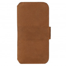 Krusell Leather PhoneWallet Apple iPhone 13 mini konjakas (62397)
