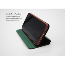 VixFox Smart Folio dėklas, skirtas Huawei P20 miško žalias