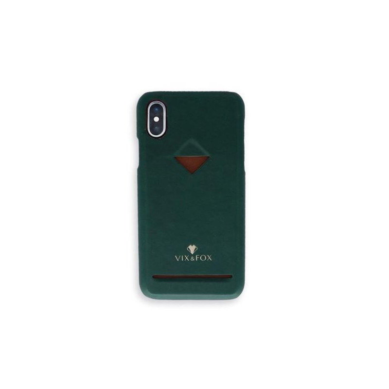 VixFox Card Slot Back Shell for Iphone X / XS forest green