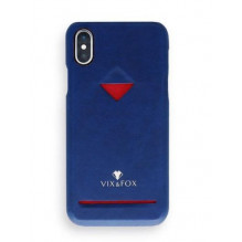 VixFox kortelės lizdo nugarėlė, skirta Samsung S9 tamsiai mėlyna