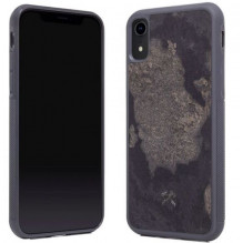 Woodcessories Stone Collection EcoCase iPhone Xr camo pilkas sto054