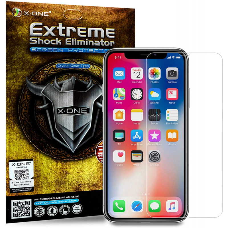 X-ONE Extreme Shock Eliminator, skirtas iPhone 7 juodas