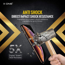 X-ONE Extreme Shock Eliminator, skirtas iPhone 7 juodas