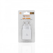 Sbox HC-099 USB namų įkroviklis baltas