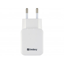 Sandberg 440-57 AC įkroviklis Dual USB 2.4+1A EU