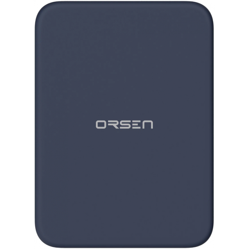 Orsen EW50 Magnetic Wireless Power Bank, skirtas iPhone 12 ir 13 4200mAh mėlyna