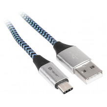 Tracer 46266 USB 2.0 Type C A Vyras 1m Black Blue