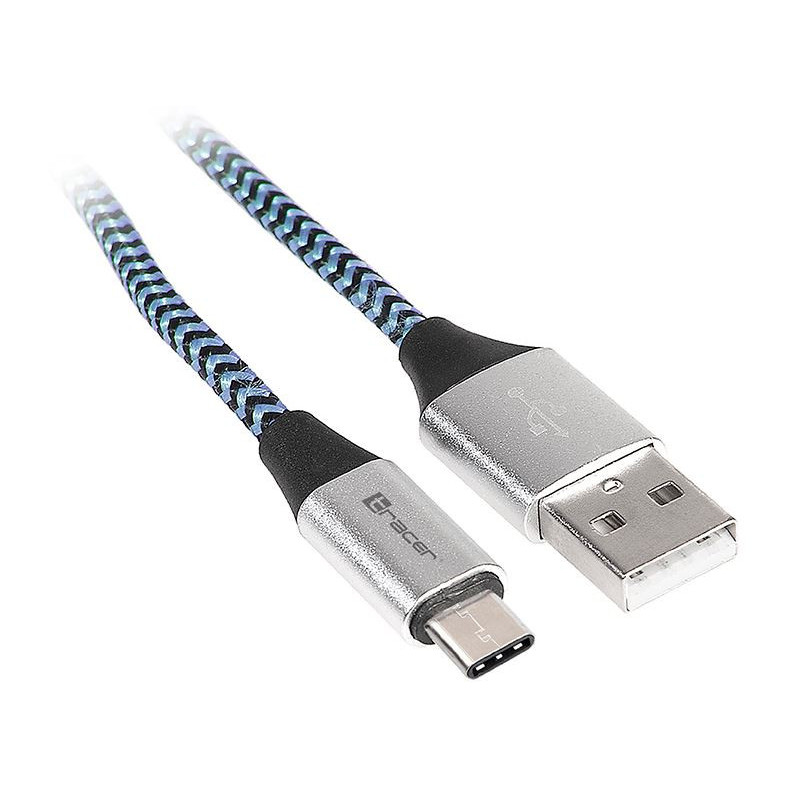 Tracer 46266 USB 2.0 Type C A Male 1m Black Blue