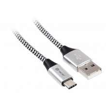 Tracer 46265 USB 2.0 Type C A Vyriškas 1m juodas sidabras