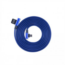 Sbox USB- Micro USB 90 M / M 1.5m USB-MICRO-90BL blueberry blue