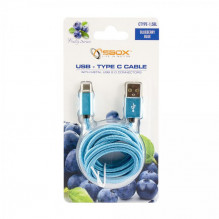 Sbox USB- Type C M / M 1.5m CTYPE-1.5BL Blue